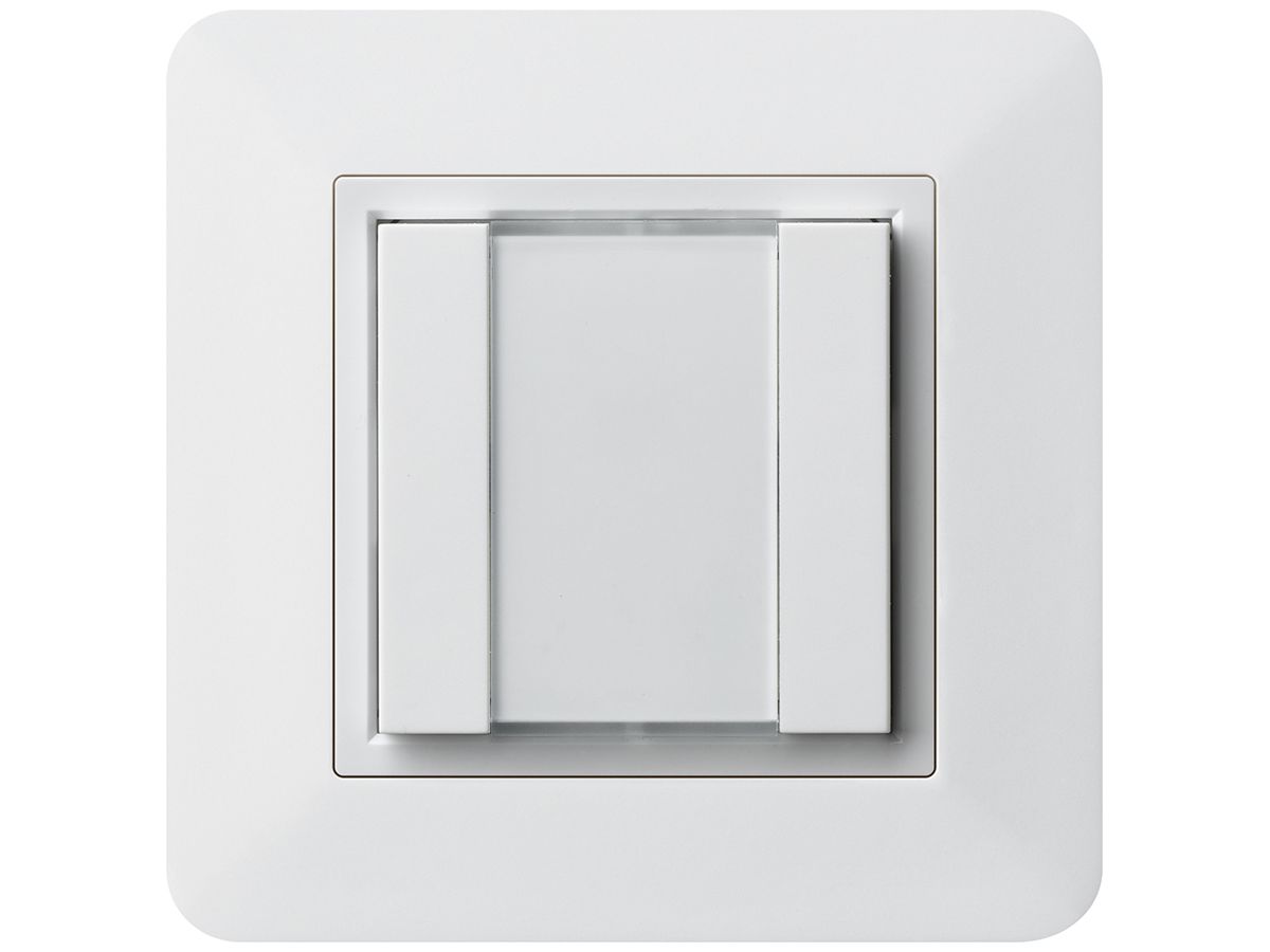 UP-Universaltaster 2×kallysto.trend mit LED weiss