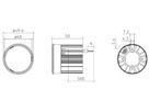 LED-Modul Tridonic SLA DC 32.5…39.7V 300mA 10.8W 1140lm 4000K 12° Ø49.6mm