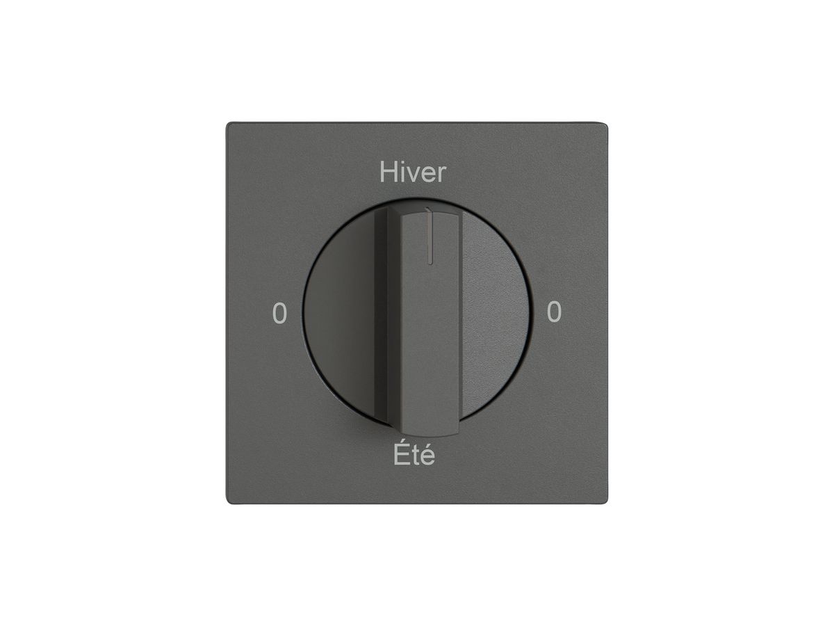 Montageset EDIZIO.liv SNAPFIX® f.Drehschalter m.Griff 0-Hiver-0-Été dgu