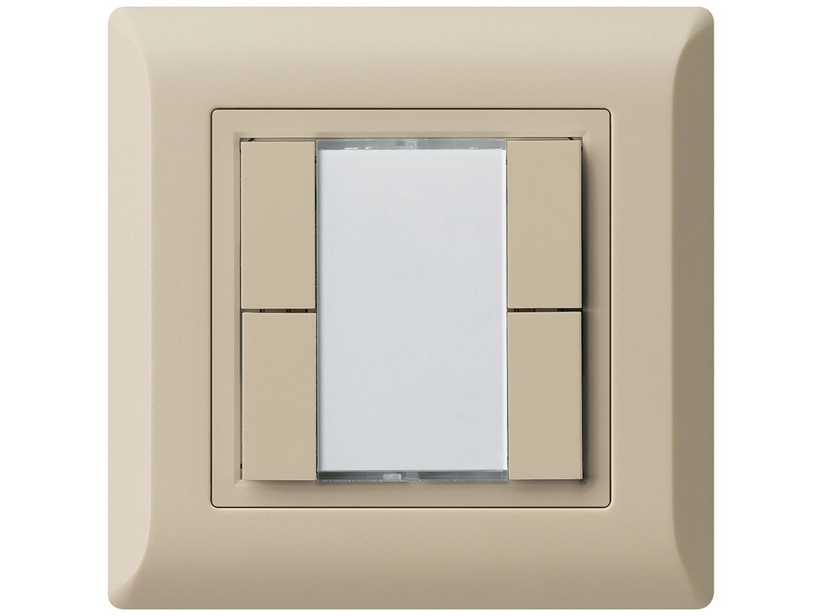 AP-Multifunktionstaster kallysto.line KNX RF 4-fach beige