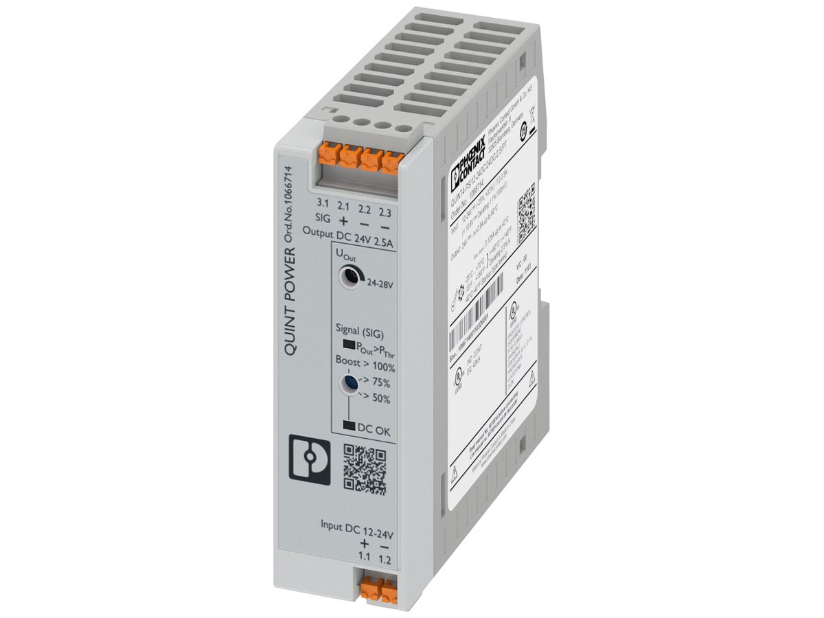 Wandler PX QUINT4-PS/12-24DC/24DC/2.5/PT DC/DC IN 24VDC OUT 24VDC/2.5A