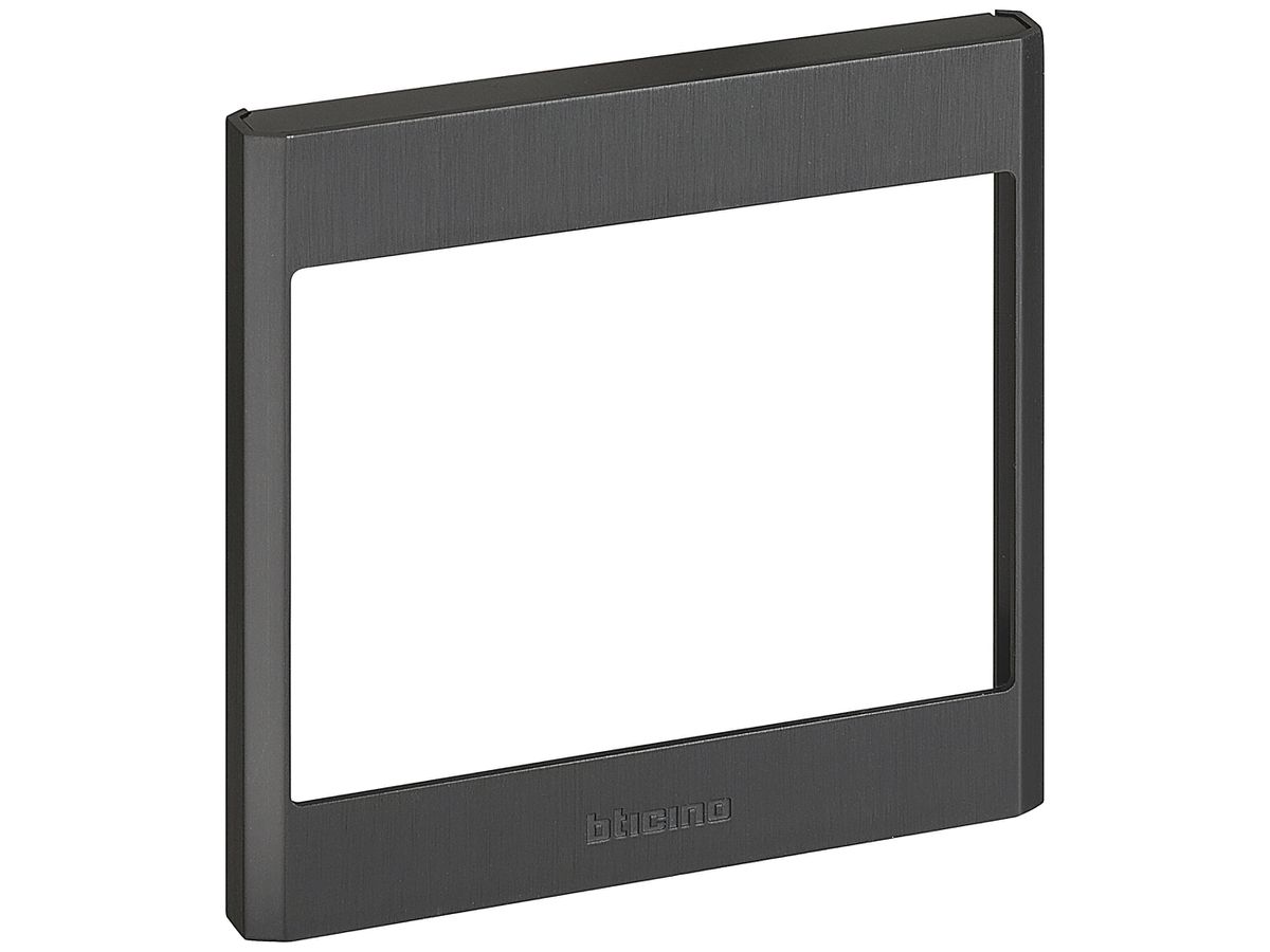 Abdeckrahmen LINEA 5000 1×1 vertikal 139×137mm nickel