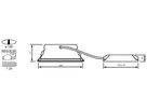 LED-Downlight Philips GreenSpace TCTT 15.1W 1981lm 840 90° Ø200mm weiss