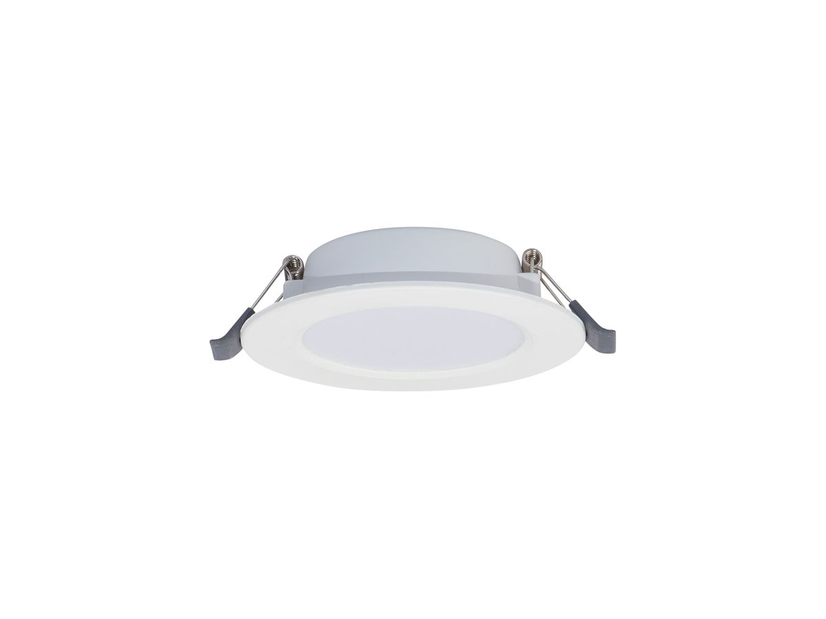 LED-Downlight DOTLUX CIRCLEflat 4W 240lm 4000K 120° inkl. Treiber weiss