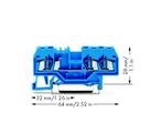 Durchgangsklemme WAGO 2.5mm² blau