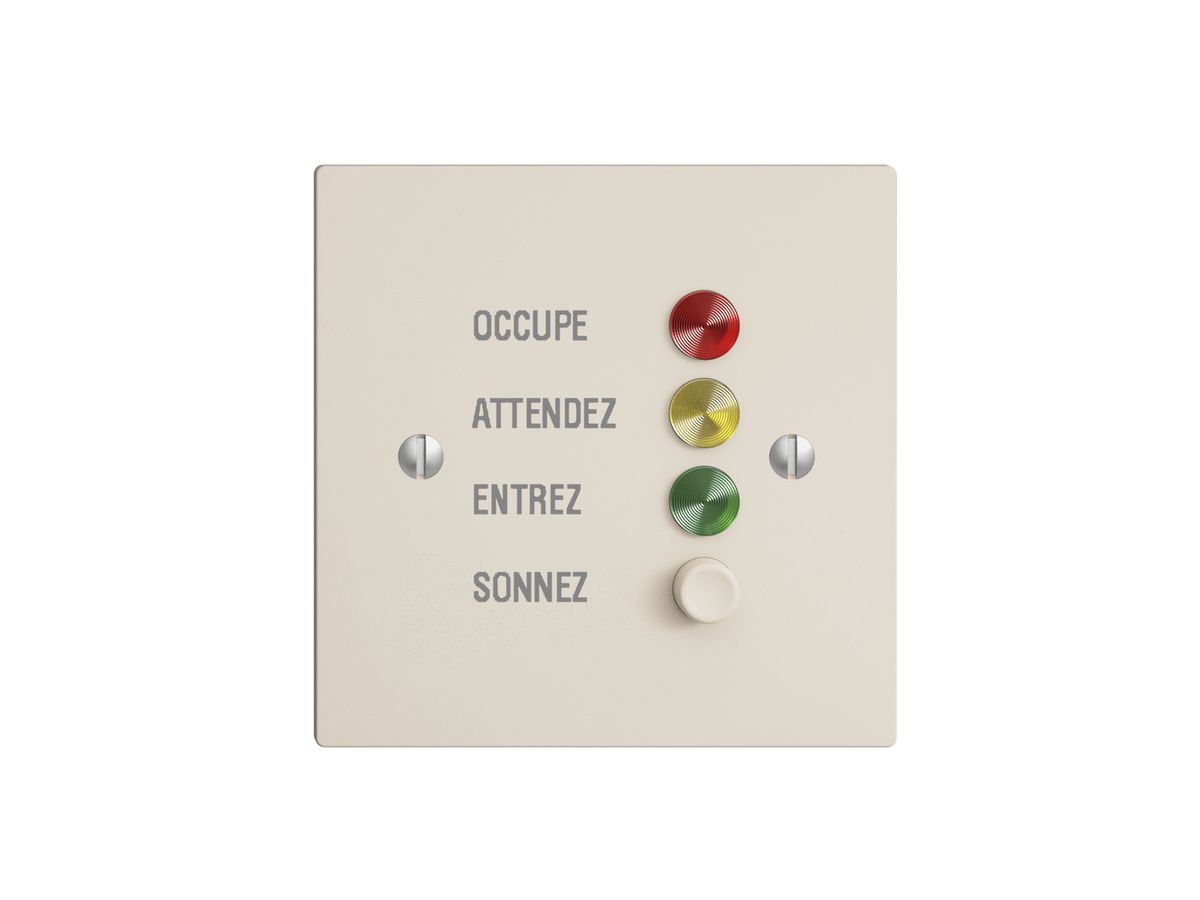 Türstation für Rufleuchte crema franz. EDIZIOdue