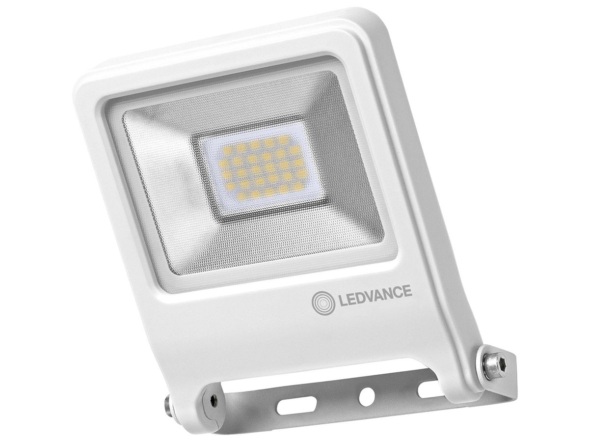 LED-Strahler LDV ENDURA FLOOD 20W 1700lm 3000K weiss IP65