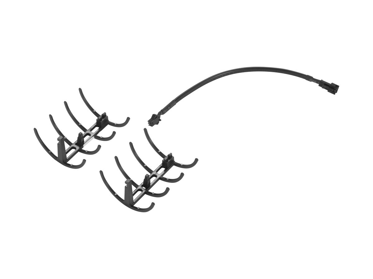 Zubehör-Set LUDOSPOT 50, Schutzgitter + Anschlusskabel 0.3m