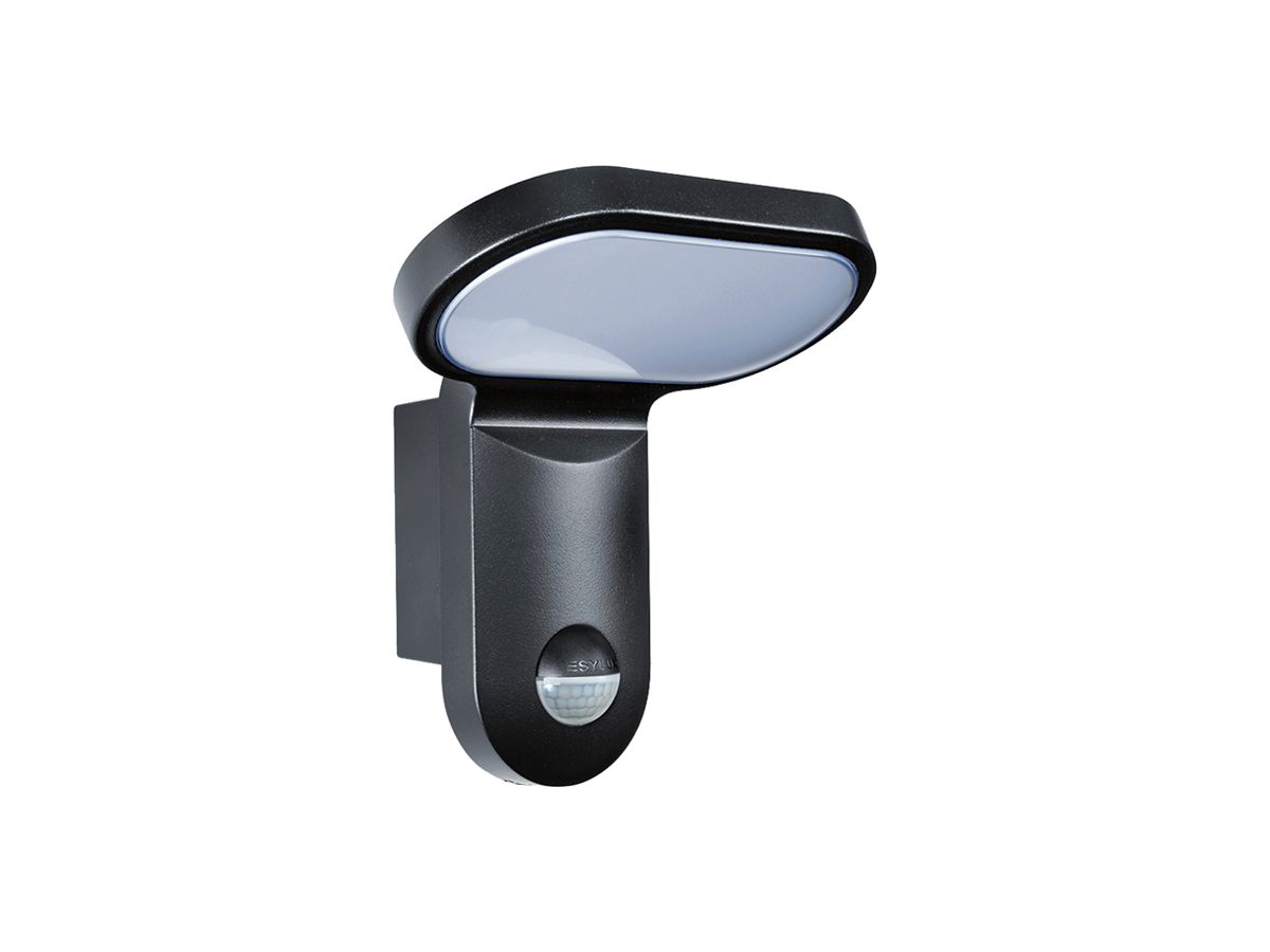 Automatikstrahler ESYLUX AOL 200 LED 5K, 25W 5000K, schwarz