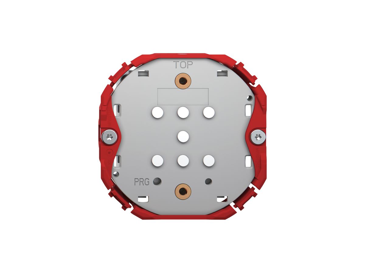 KNX-Taster RGB Feller SNAPFIX® Temperaturfüh.o.LED 1×Taste 1-Tbed.