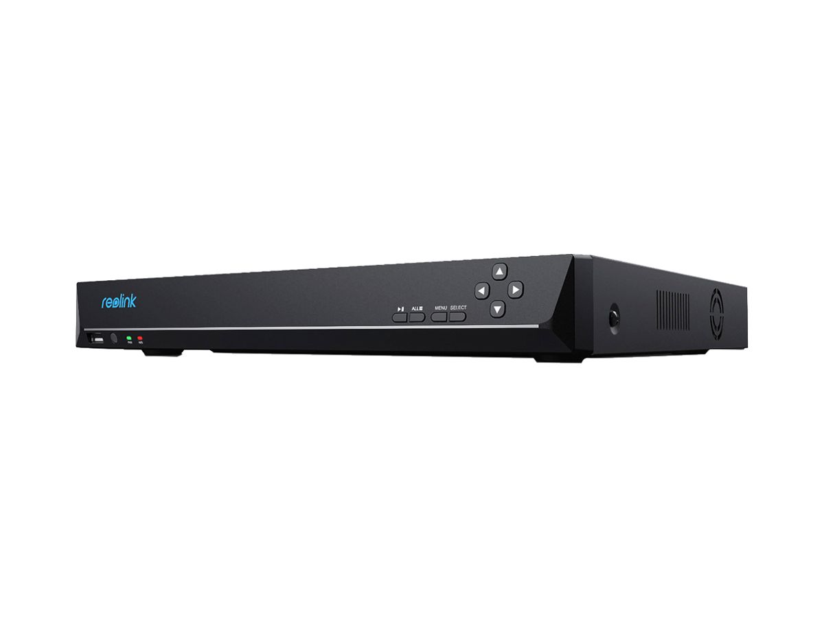 Videorekorder Reolink NVS36 36-Kan 4×IN 1×LAN 1000Mbit/s max. 3×16Tb (SATA)
