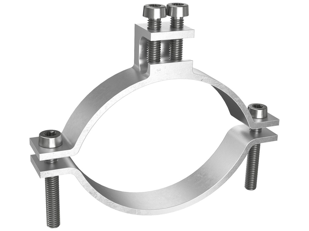 Erdleitungsbride AGRO 2 1/2…3" (75.2…87.9 mm), 1×4…50mm²/Ø8mm