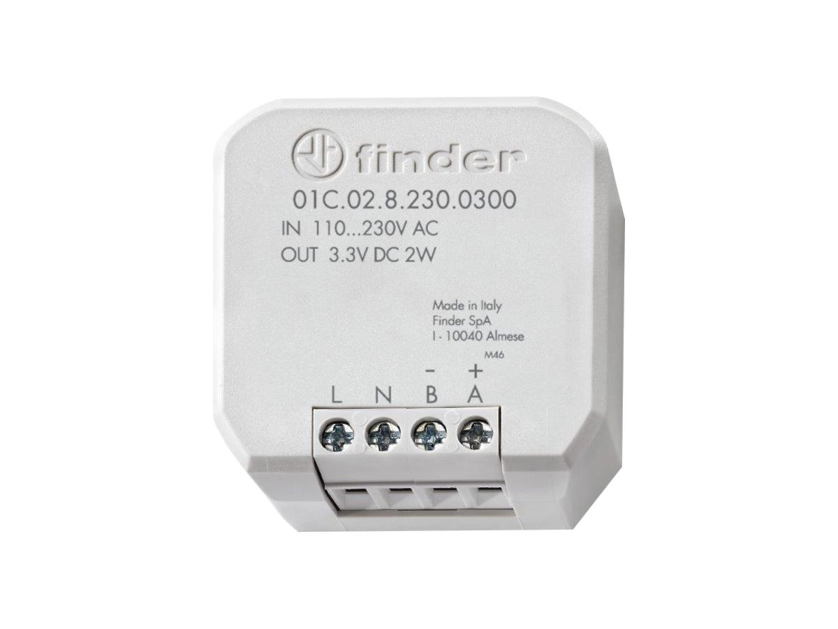 EB-Netzteil Finder 01C.02, für BLISS Wi-Fi, IN: 110…230VAC, OUT: 3.3VDC/2W