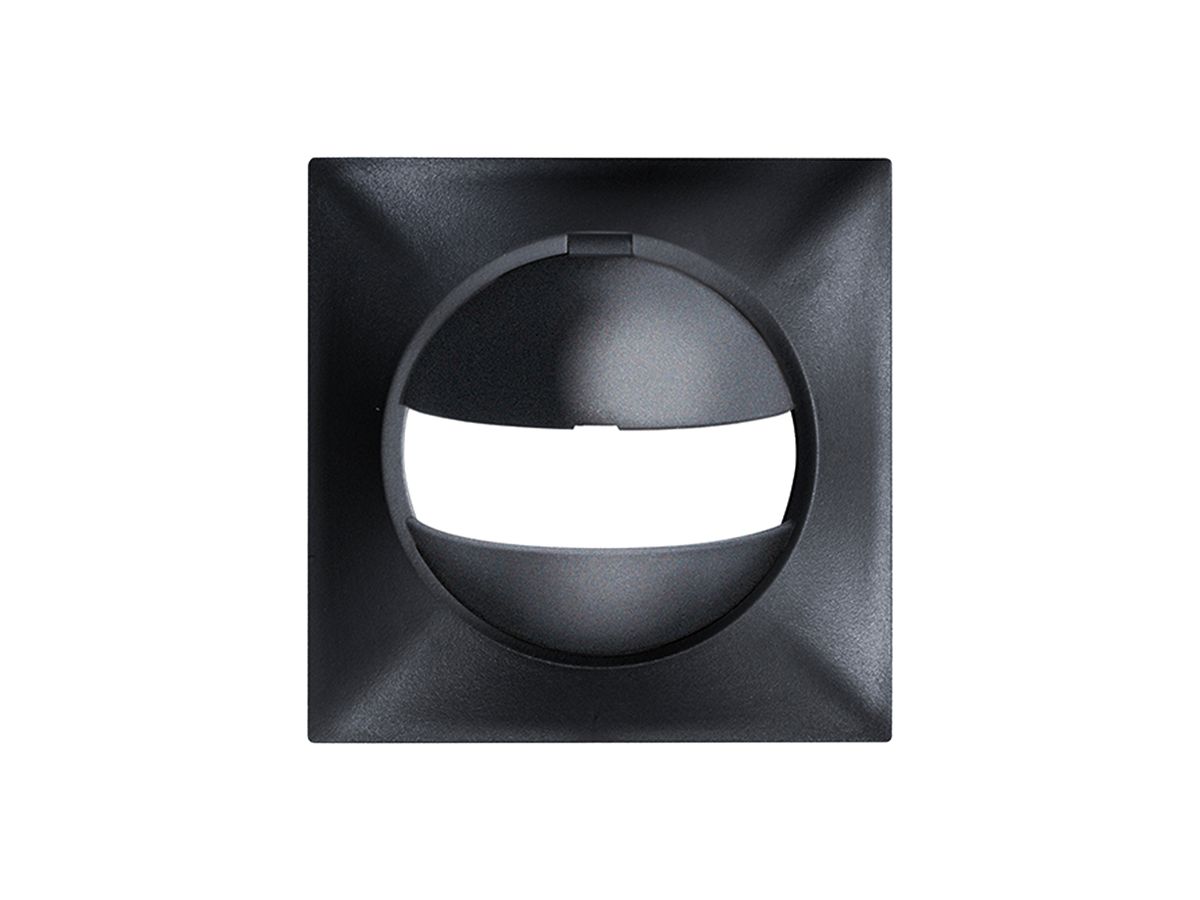 Abdeckung ESYLUX COVER EDIZIOdue IP20 schwarz