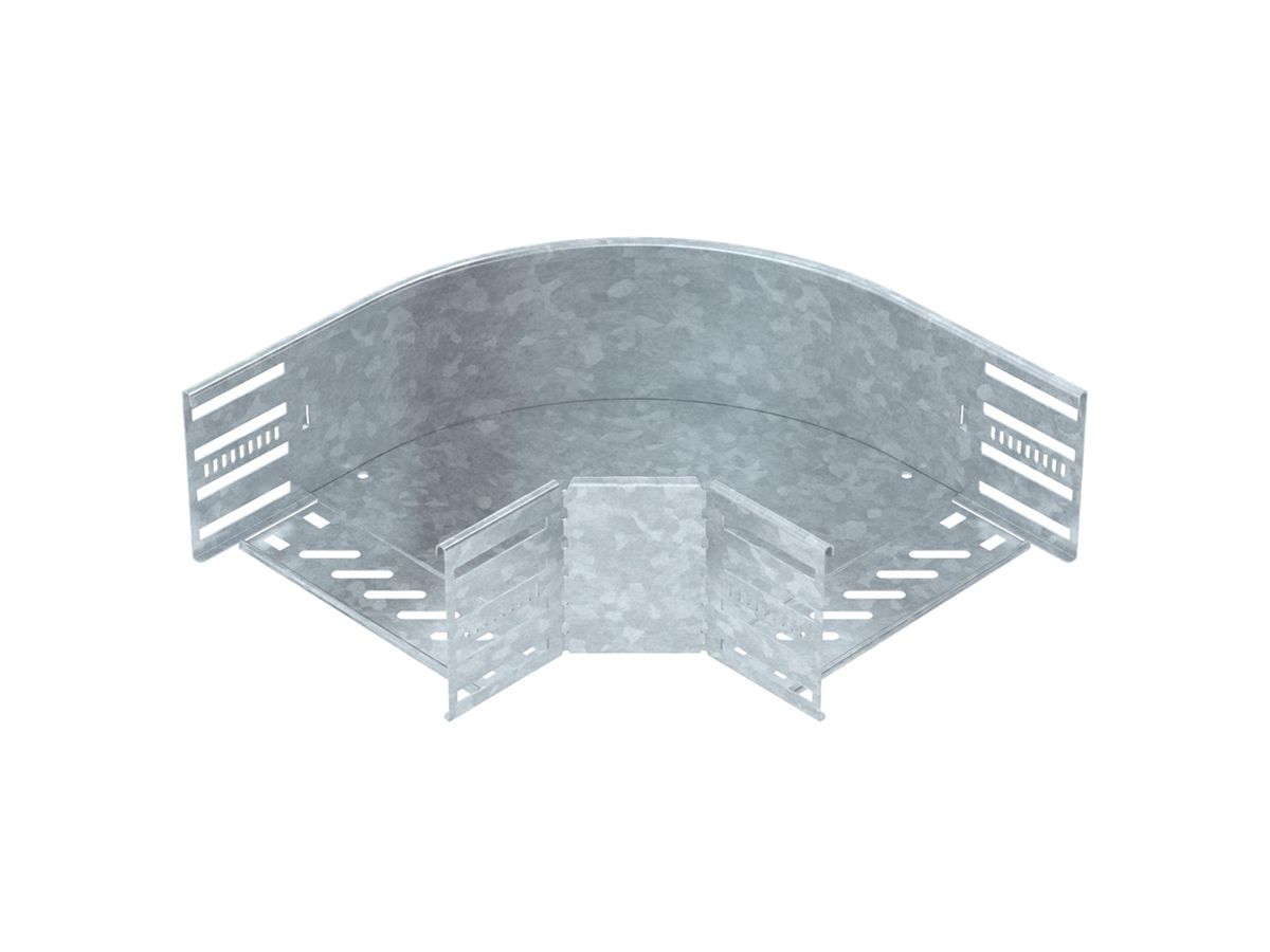 Bogen BET RB 90° 110×200mm Stahl feuerverzinkt