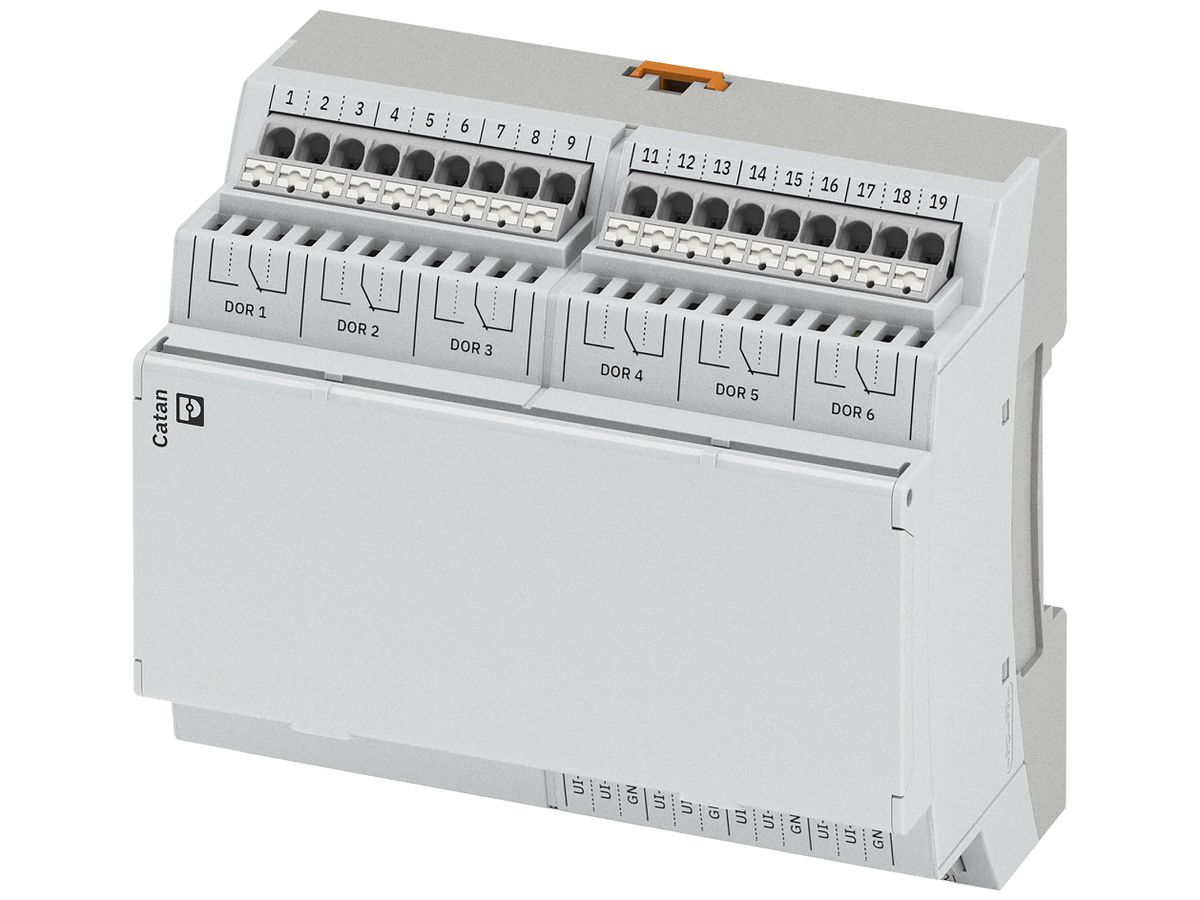 REG-Ein-/Ausgangs-Modul SPS PX Catan 19.2…30VDC 8×DI 16A 6×DO