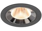 LED-Downlight SLV NUMINOS M 12W 1700lm 2700K NB DALI Ø90 sz/cr