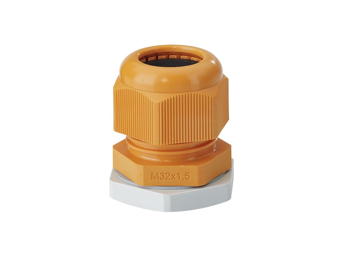 Kabelverschraubung Hensel IP66, M32, orange GDP IEC 60695-2: 960°C