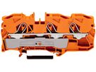 Durchgangsklemme WAGO TOPJOB-S 10mm² 3L orange Serie 2010