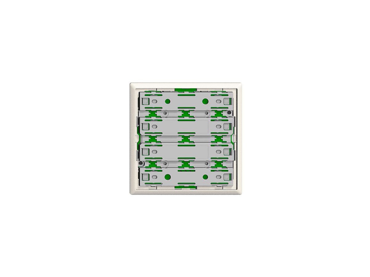 KNX-Funktionseinsatz RGB 1…8-fach EDIZIOdue weiss mit LED, mit Temperaturfühler