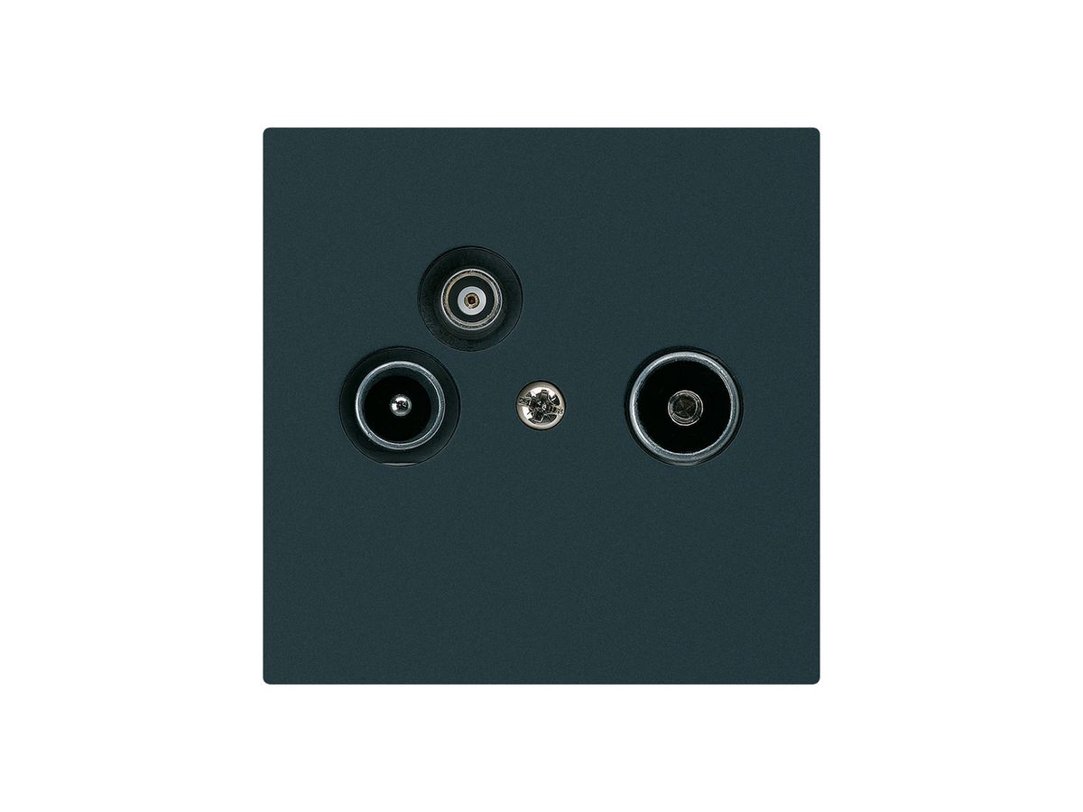 UP-Antennendose R/TV-Daten kallysto B 2GHz 4dB schwarz