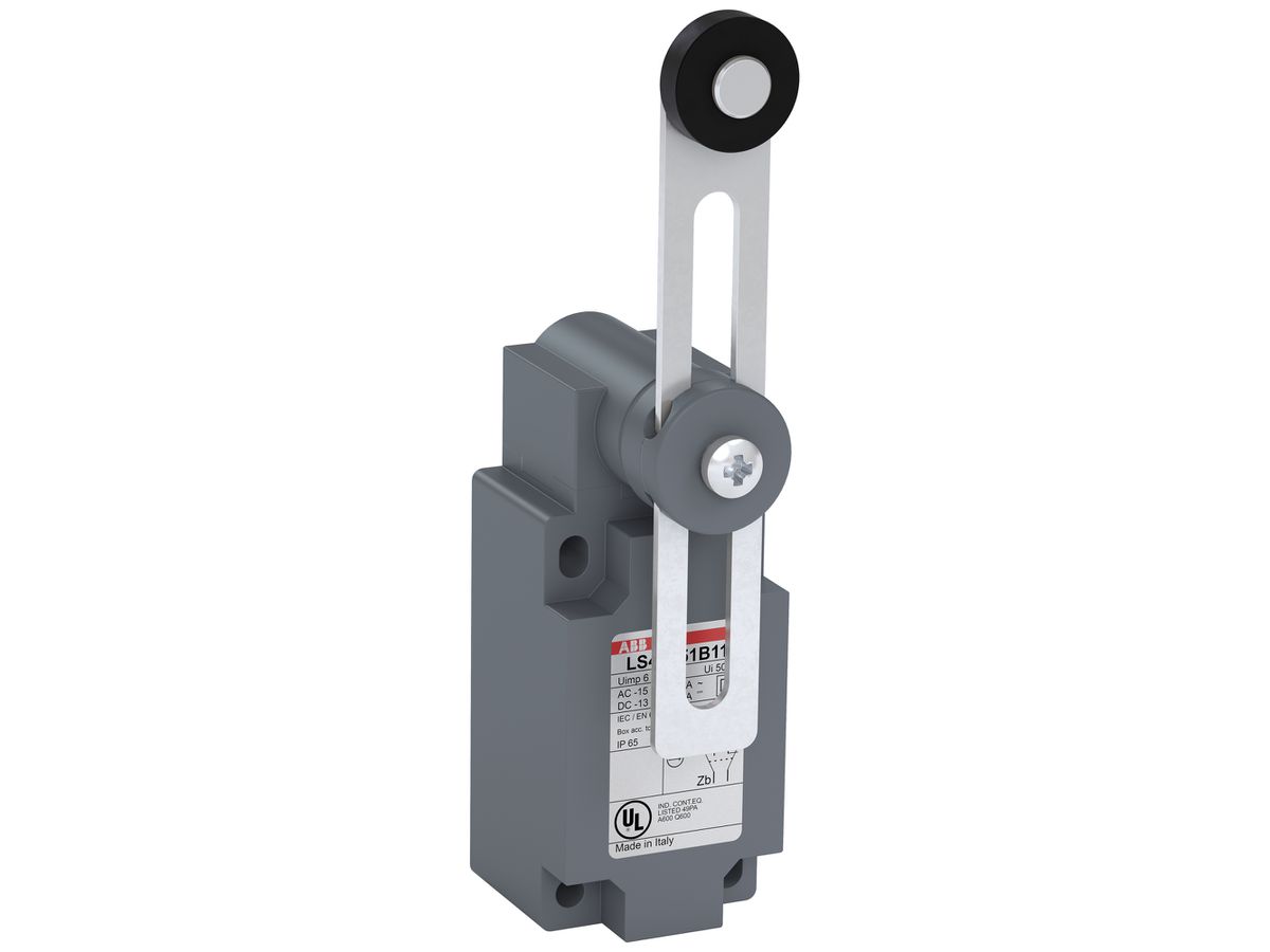 Positionsschalter ABB LS4 Rollenschwenkhebel verstellbar UL-V0 M20