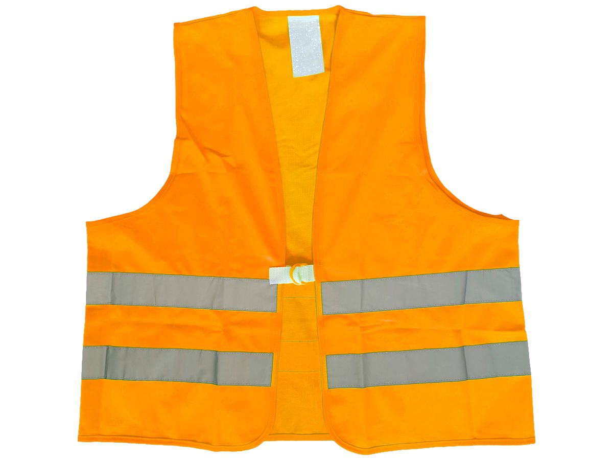 Warnweste ELBRO Universalgrösse orange mit reflektierenden Streifen