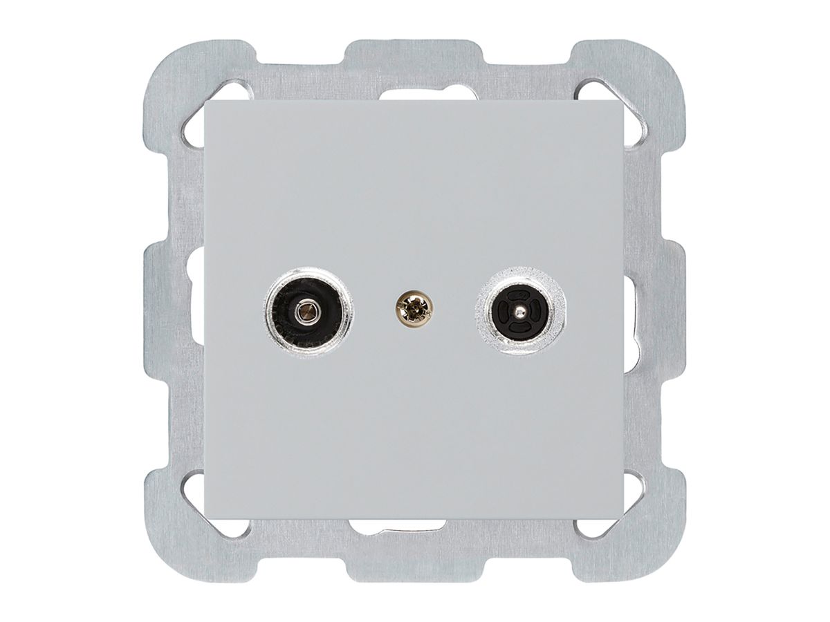 UP-Antennendose kallysto R/TV Bauart B 14dB 2GHz hellgrau