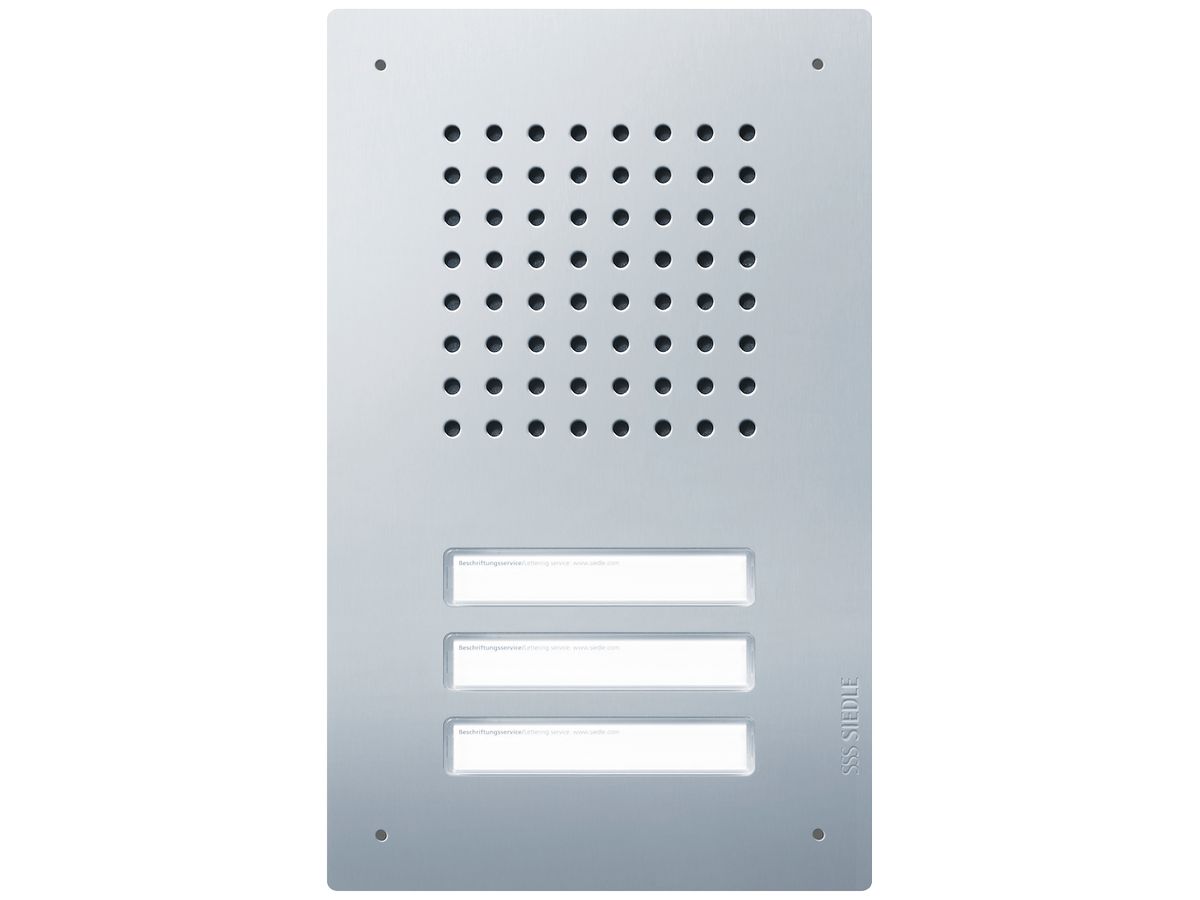 Aussenstation Audio Siedle Classic 1+n-System 3 12VAC 277×171×65mm IP54