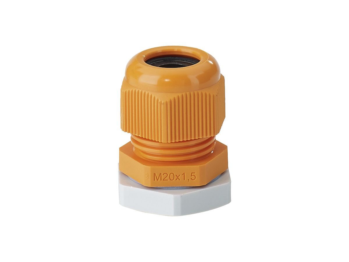 Kabelverschraubung Hensel IP66, M20, orange GDP IEC 60695-2: 960°C