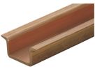 Tragschiene WAGO aus Kupfer 2m 35×15×2.3mm ungelocht EN 60715