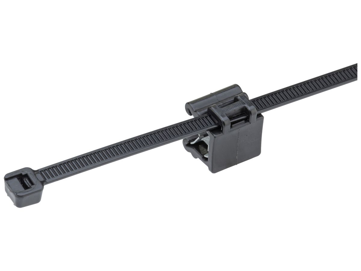 Kantenclip PAN mit Binder PLT2S-300 Seitenbefestigung 3…6mm lotrecht