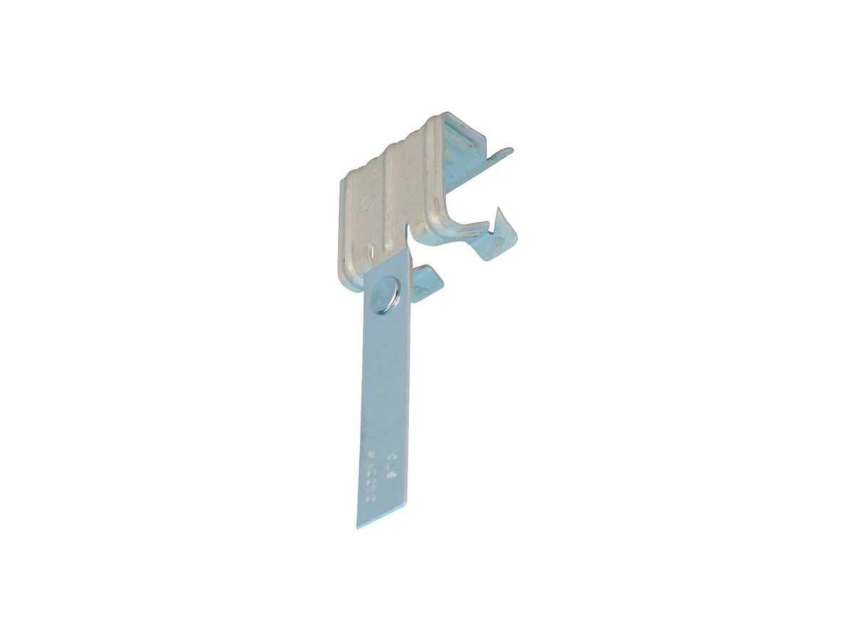 Flanschclip nVentCADDY z.Aufschlagen m.Sicherungslasche Federstahl 21…28mm
