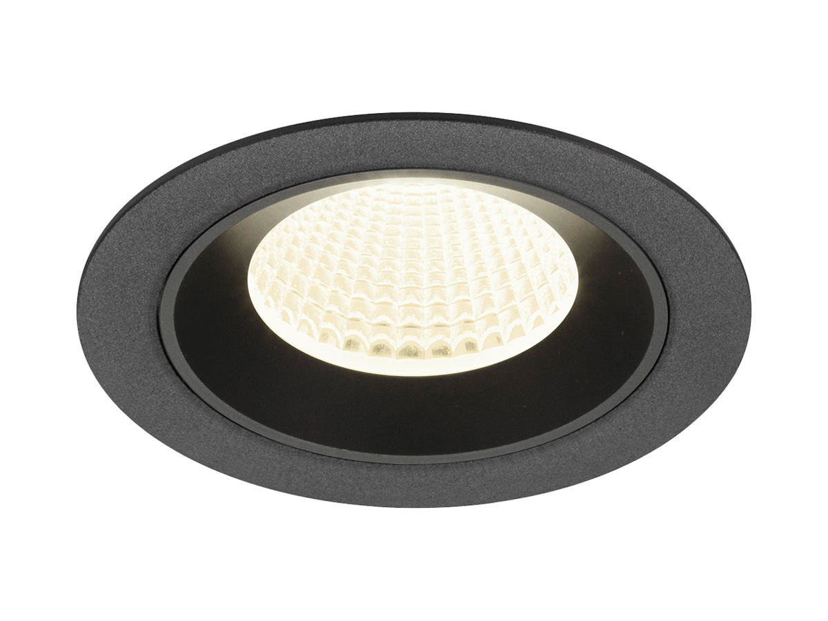 EB-LED-Deckenleuchte SLV NUMINOS M 12W 1900lm 4000K MB DALI DIM Ø105×68mm sz
