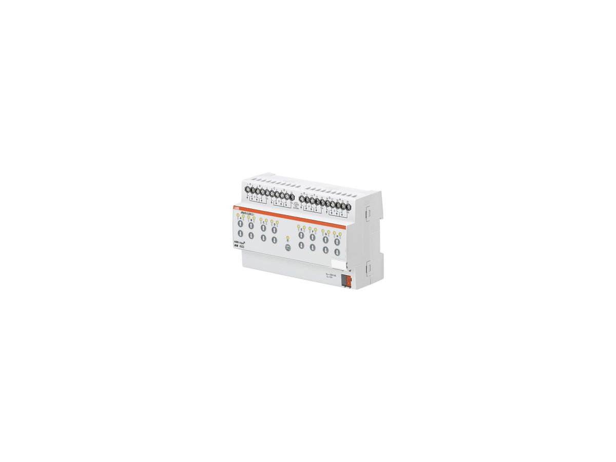 REG-KNX-Jalousieaktor ABB 8-fach 6A 230VAC, mit Handbet.
