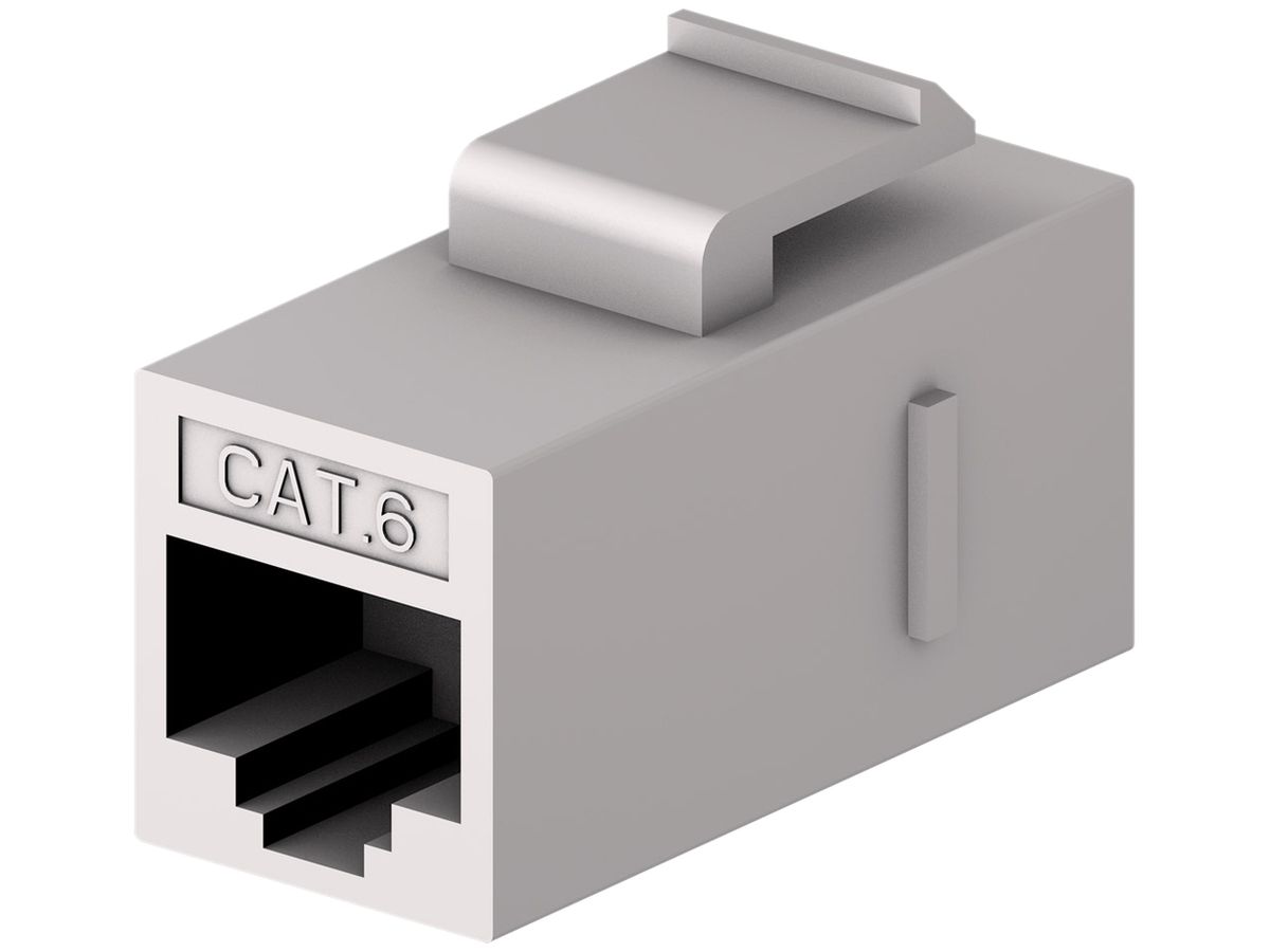 RJ45-Modul Cecoflex AVM-0006, Keystone, Kat.6/u f/f, weiss