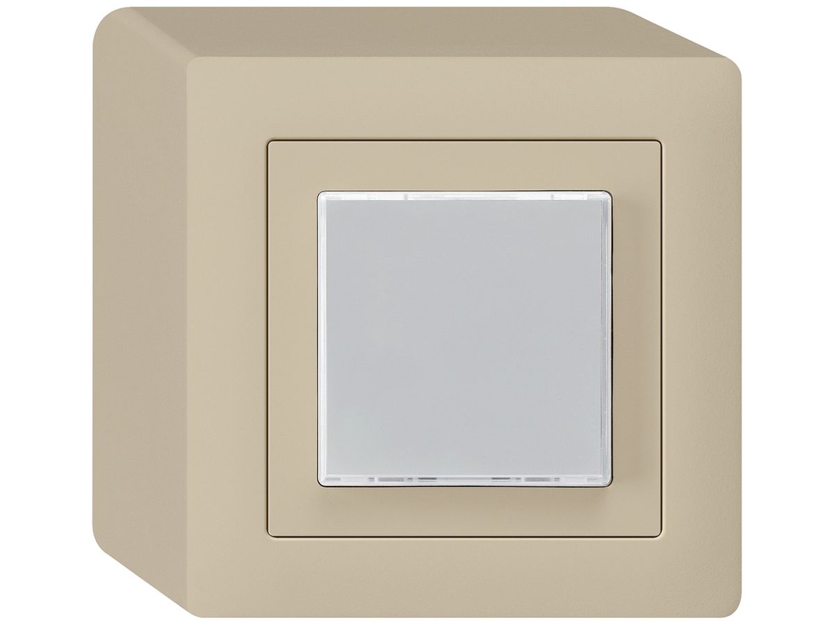 AP-LED-Leuchte kallysto LED-rt/gn 230V beige