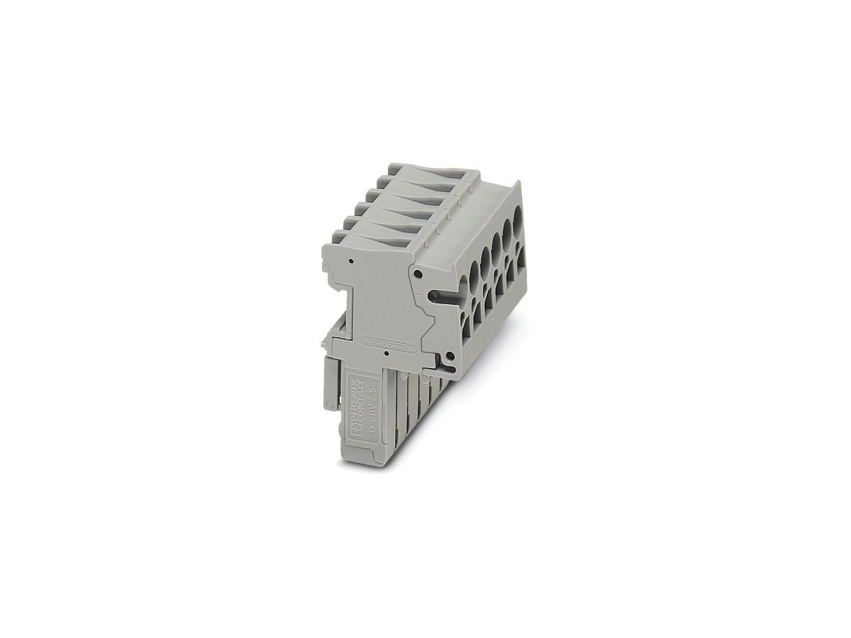 Stecker 0.08…4mm² grau Zugfederanschluss SPV 2.5/1