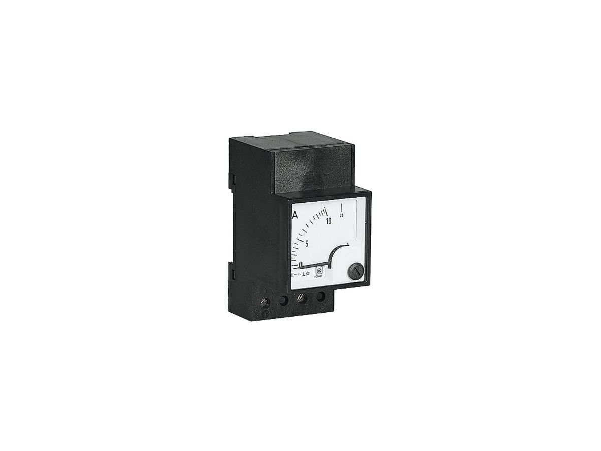 REG-Amperemeter ISKRA BQ 0507 6 A, 6A (DC), Klasse 1.5, 45×45mm
