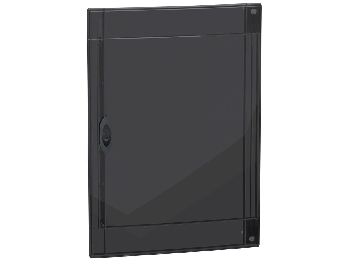 Tür SE PrismaSeT XS für 3×18TE Sichttür transparent grau 426×600×20mm