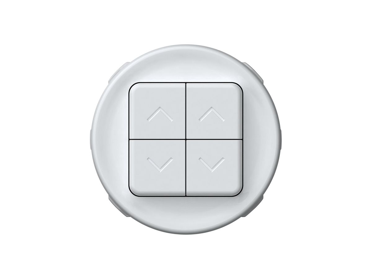 Storentaster origin 2P 4×Tasten Ø60mm weiss