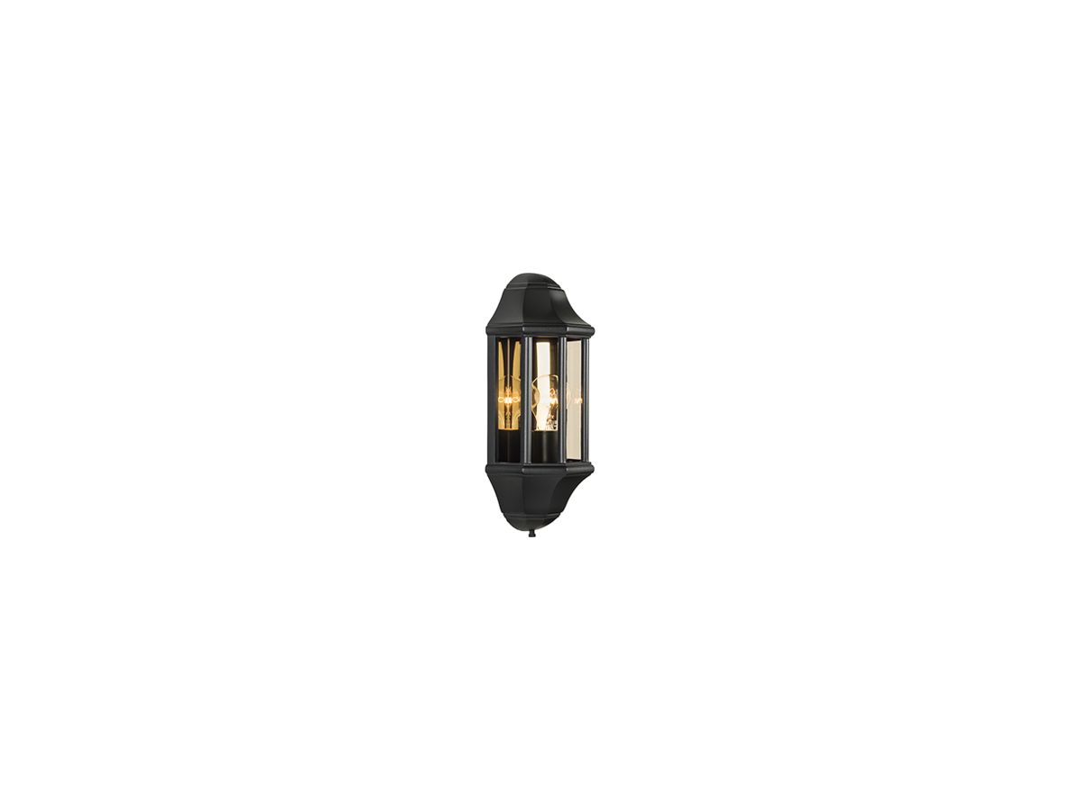 LED-Wandleuchte SG Sorrento E27 1×46W IP44 DIM 355×156mm schwarz