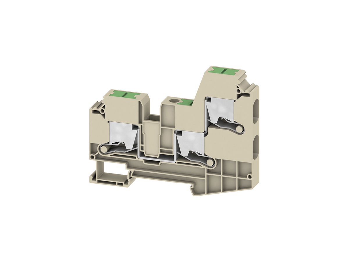 Durchgangs-Reihenklemme WM SL3C 1.5…16mm² 57A/1000V Snap-in TH35 be