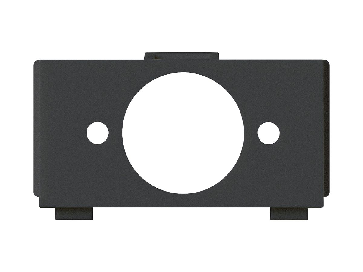 Multimedia-Modul kallysto M3 leer für 1 XLR Serie P Ø19mm schwarz