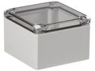 Apparategehäuse RW CUBO D120×122×86 DPCP transparent, T DSHI 1H