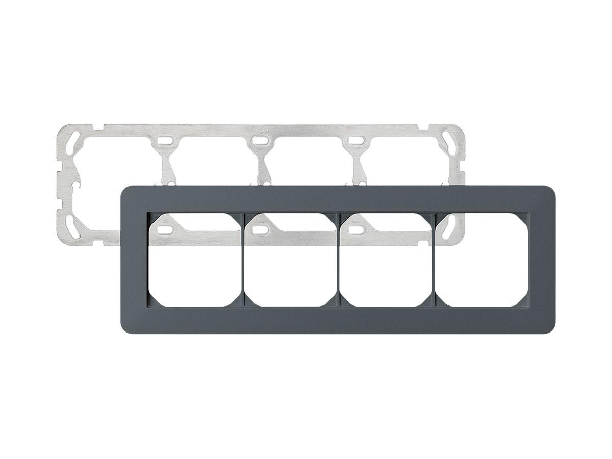 UP-Kopfzeile kallysto.trend 1×4 anthrazit horizontal