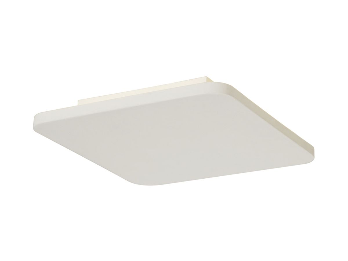 LED-Wandleuchte SLV PLASTRA SQUARE, 9W 400lm 3000K Gips IP20 weiss