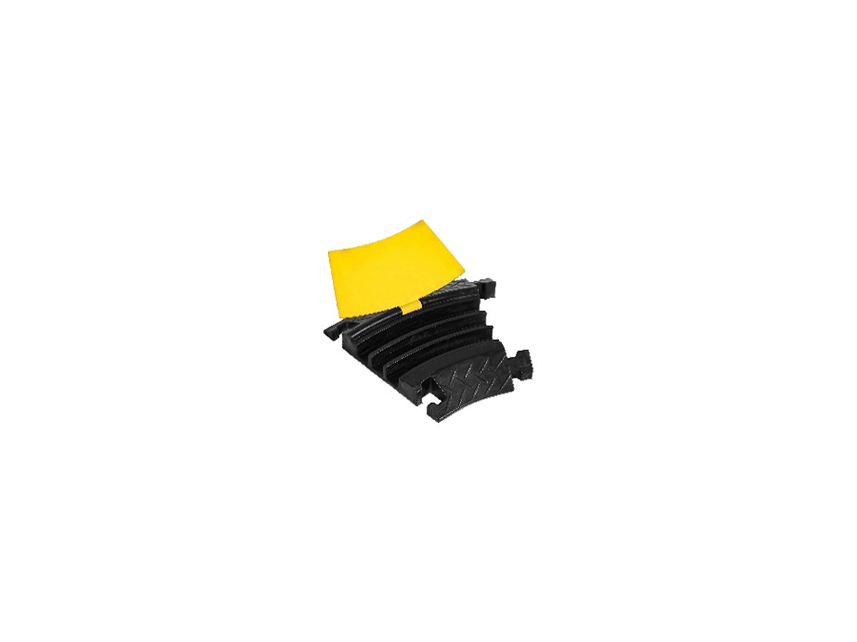 Flachwinkel DEM CP-3 Gummi 3-Kanal 345×50mm gb/sz