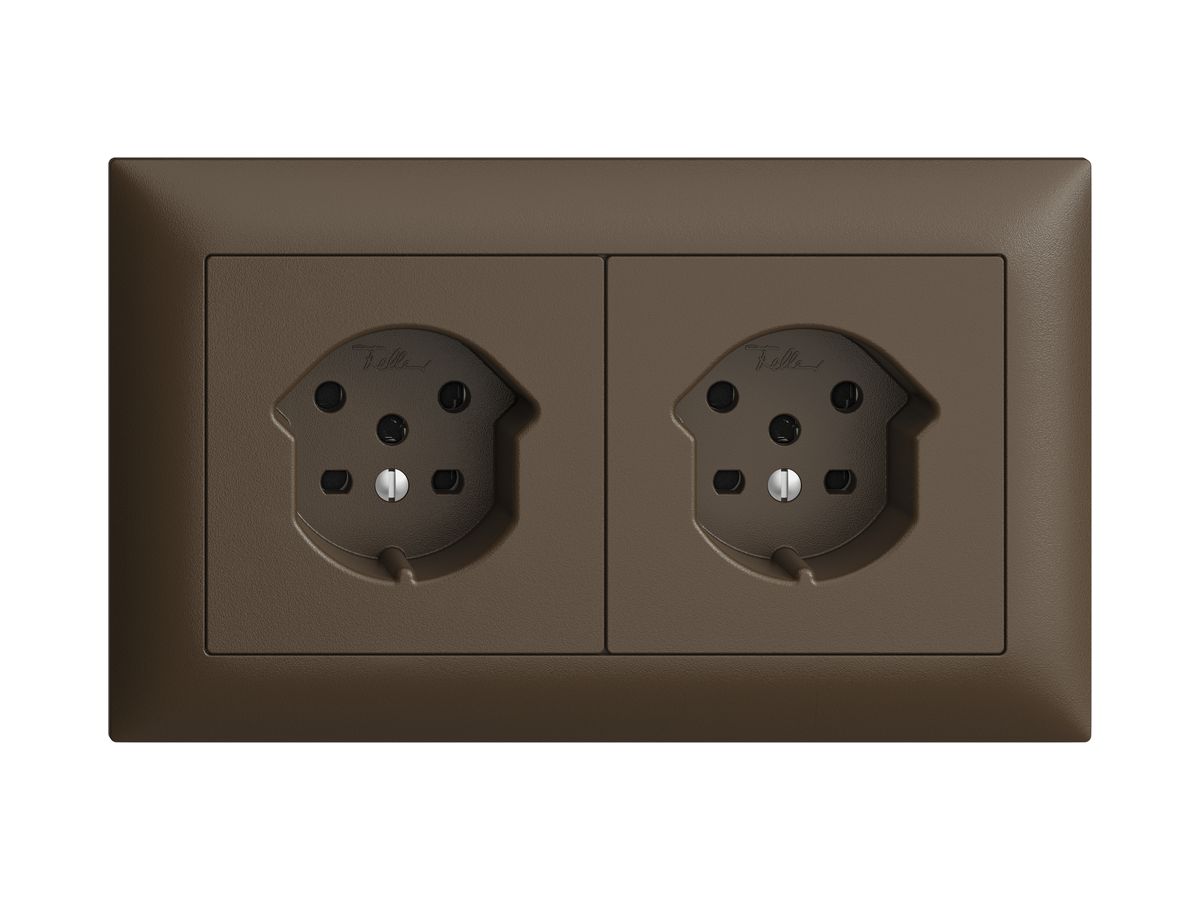 UP-Kombination I-I EDIZIOdue 2×T15 horizontal coffee
