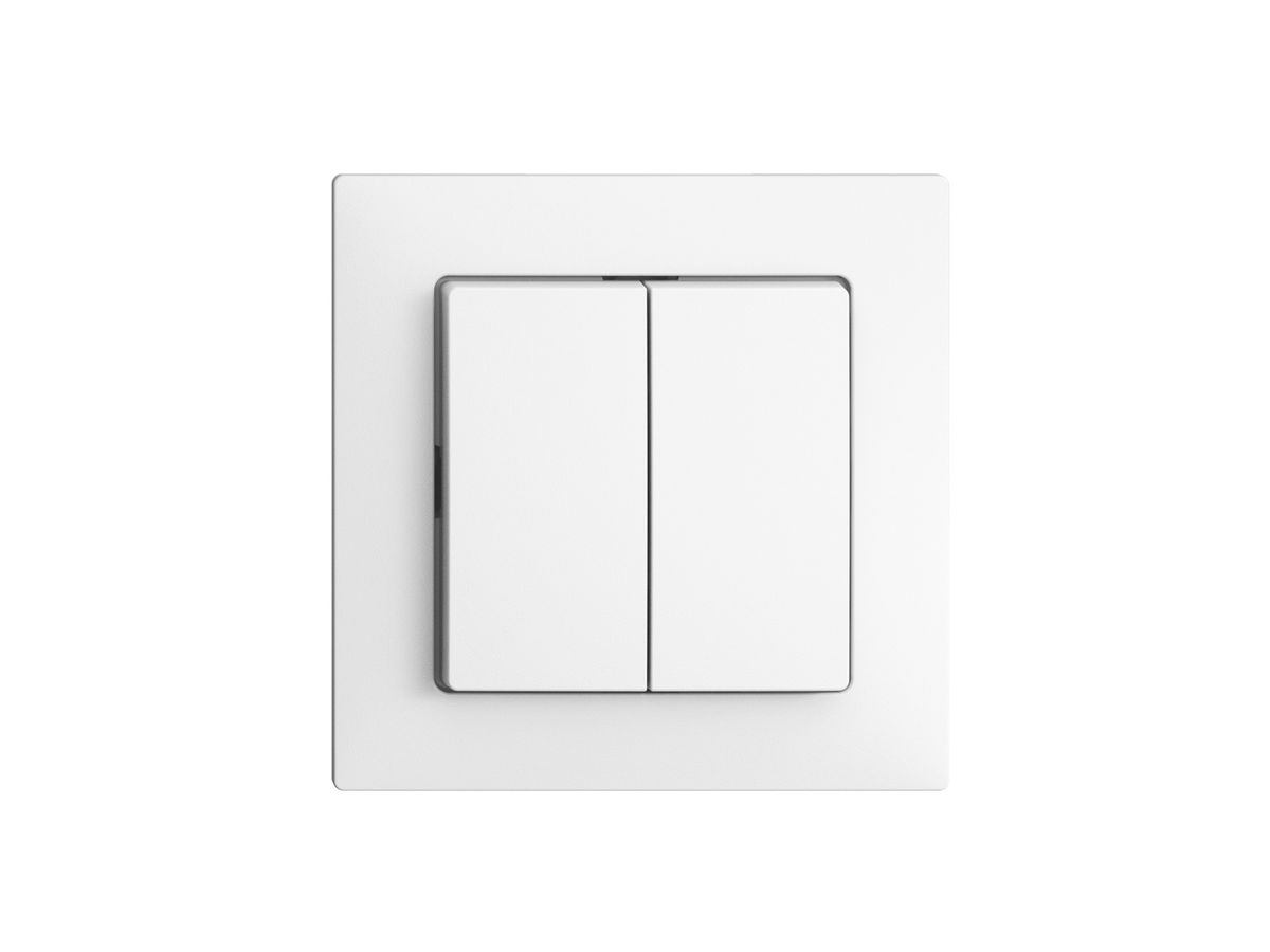Einsatz zu UP-Druckschalter/-taster Feller EDIZIOdue A-R+3/1L weiss
